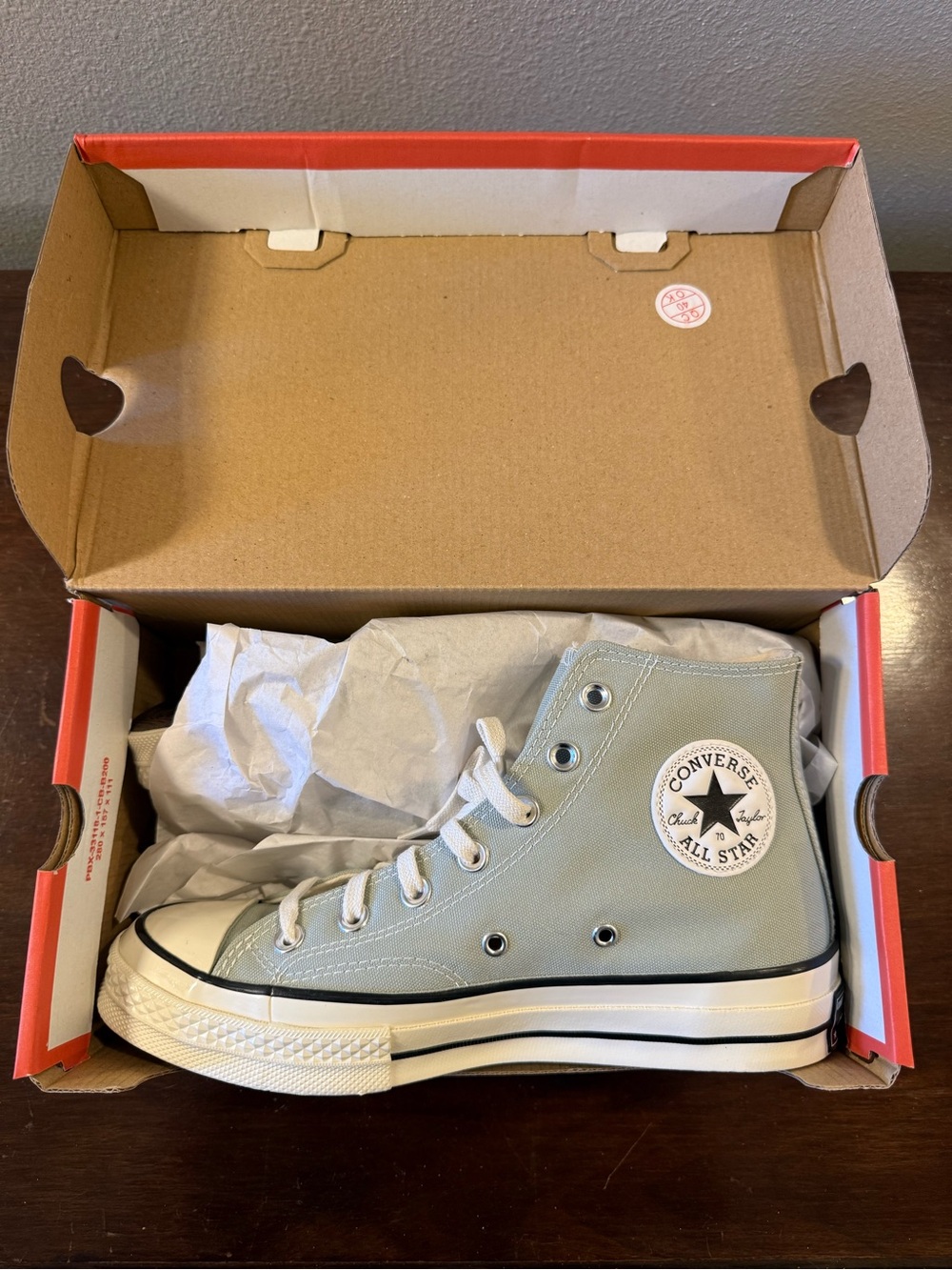 NWT Converse Chuck 70 High Top Sneakers Summit Sage Egret Size 8 Womens / 6 Mens